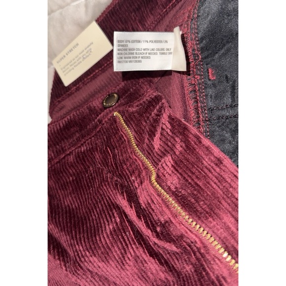 Universal Thread Women's Size 16R High-Rise Corduroy Ankle Bootcut Corduroy Pink - Picture 6 of 16